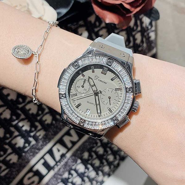 watch domineering large dial tape six-pin multi-function sports timing female luxury imported movement rhinestones, Slivery;golden
watch domineering large dial tape six-pin multi-function sports timing female luxury imported movement rhinestones, Slivery;golden