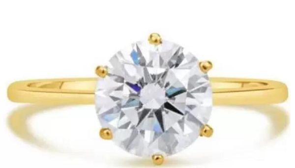2 round cut simulation diamond engagement ring vs1/h 14k yellow gold love confession series proposal, Slivery;golden
2 round cut simulation diamond engagement ring vs1/h 14k yellow gold love confession series proposal, Slivery;golden