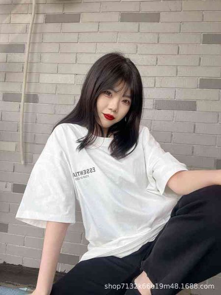 fog thread high street brand men's and women's small letter pure cotton fashion sleeve t-shirt 2022 luxury brand fashion design sw, White;black
fog thread high street brand men's and women's small letter pure cotton fashion sleeve t-shirt 2022 luxury brand fashion design sw, White;black