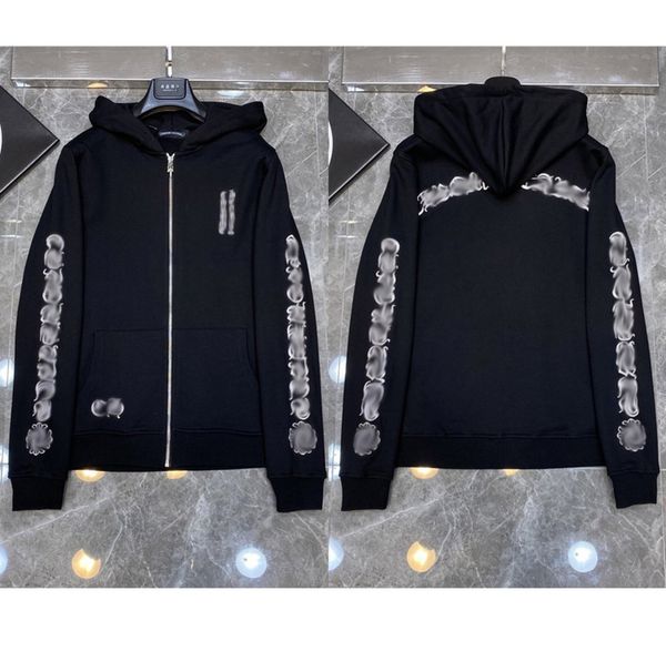 mens brand loose hoodie ch classic sweatshirts designer horseshoe sanskrit print luxury zipper jacket fashion pullover hooded coat women sw, Black
mens brand loose hoodie ch classic sweatshirts designer horseshoe sanskrit print luxury zipper jacket fashion pullover hooded coat women sw, Black