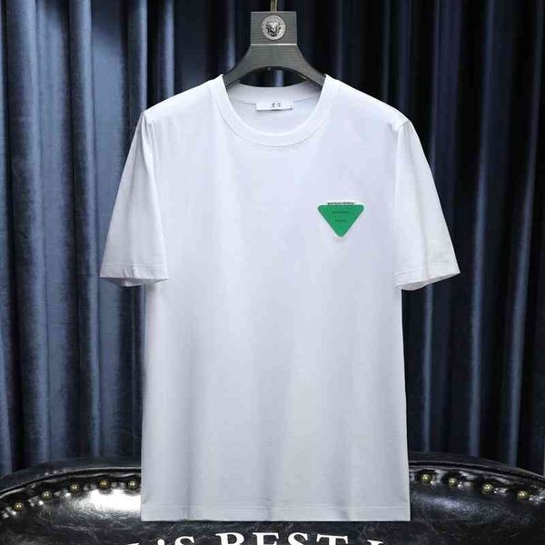 22 summer new simple european fashion men's high count cotton round neck short sleeve t-shirt 2022 wear men tshirts fashions brands, White;black
22 summer new simple european fashion men's high count cotton round neck short sleeve t-shirt 2022 wear men tshirts fashions brands, White;black