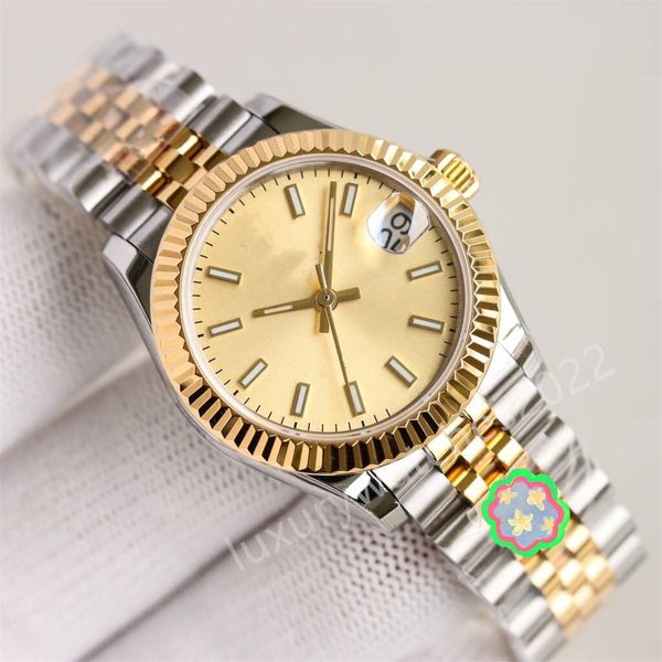 31mm zr factory ladys watches automatic mechanical movement jubilee stainless steel ladies date president fluted bezel sapphire wristwatches, Slivery;brown
31mm zr factory ladys watches automatic mechanical movement jubilee stainless steel ladies date president fluted bezel sapphire wristwatches, Slivery;brown