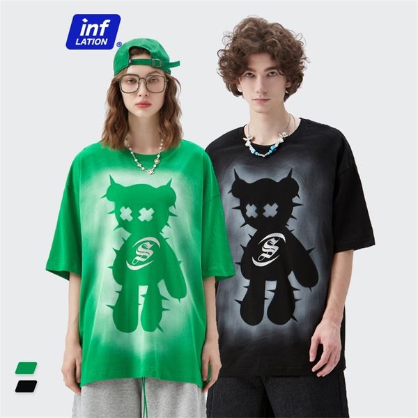 infaltion mens tshirts hip hop streetwear oversized tees bear printing summer short sleeve t-shirt cool cotton 220512, White;black
infaltion mens tshirts hip hop streetwear oversized tees bear printing summer short sleeve t-shirt cool cotton 220512, White;black