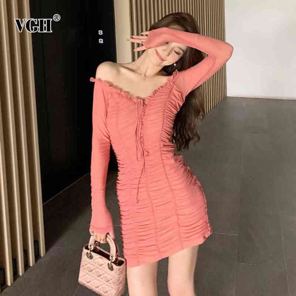 ruched slim dress for women v neck long sleeve high waist mini pink dresses female fashion clothing spring style 210507, Black;gray
ruched slim dress for women v neck long sleeve high waist mini pink dresses female fashion clothing spring style 210507, Black;gray
