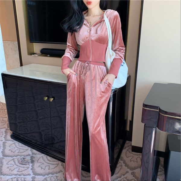 two piece set women tracksuits autumn winter streetwear long sleeve jacket pants sets, Gray
two piece set women tracksuits autumn winter streetwear long sleeve jacket pants sets, Gray