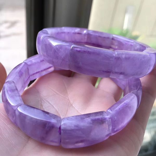 natural purple amethyst quartz rectangle beads bracelet bangle woman men 21x14mm crystal lavender amethyst jewelry aaaaaa, Silver
natural purple amethyst quartz rectangle beads bracelet bangle woman men 21x14mm crystal lavender amethyst jewelry aaaaaa, Silver
