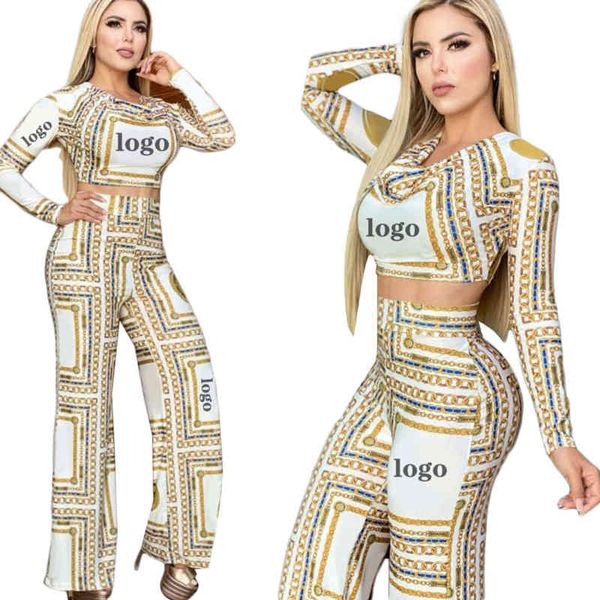 j2618 women's fashion luxury set short casual designer printed trousers two piece set, White
j2618 women's fashion luxury set short casual designer printed trousers two piece set, White