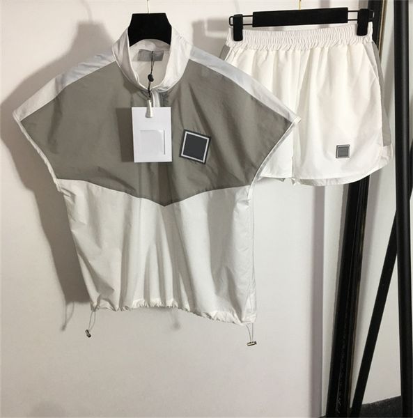 brand women's two piece pants set tracksuits summer shirt with loose shorts casual suit fashion wear, White
brand women's two piece pants set tracksuits summer shirt with loose shorts casual suit fashion wear, White