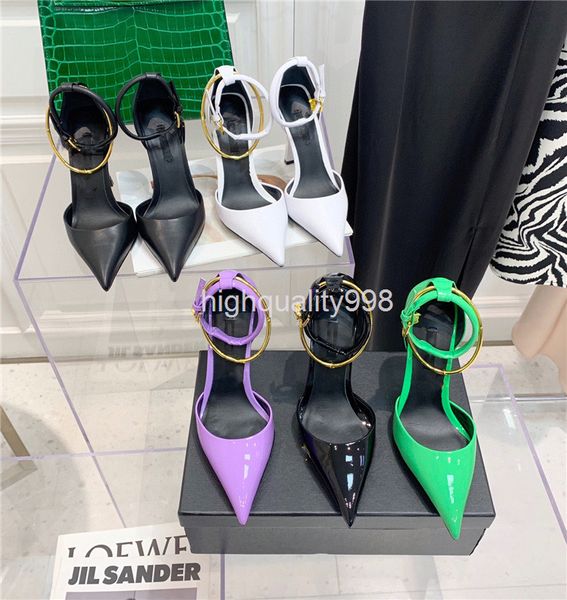 sandals spring and summer metal foot ring decorative women's shoes pointed thin heels fashionable sandals, Black
sandals spring and summer metal foot ring decorative women's shoes pointed thin heels fashionable sandals, Black