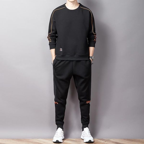 men's tracksuits plus size 8xl- autumn fashion printing two-piece large loose trainingspak heren round neck sweater trousers suit men, Gray
men's tracksuits plus size 8xl- autumn fashion printing two-piece large loose trainingspak heren round neck sweater trousers suit men, Gray