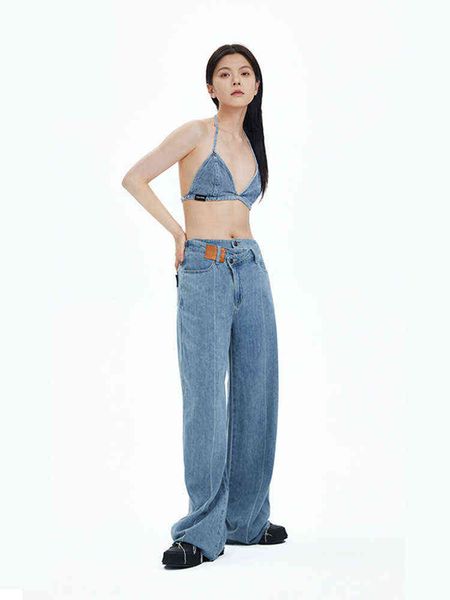 2022 new summer women denim long pants baggy high waist wash blue jeans pants streetwear loose casual wide leg straight tide l220726
2022 new summer women denim long pants baggy high waist wash blue jeans pants streetwear loose casual wide leg straight tide l220726