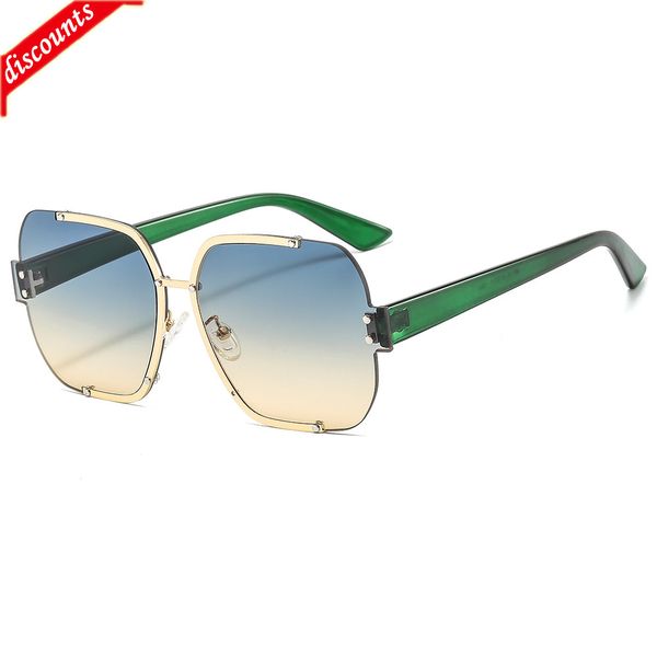 men's women's fashion trend brand sunglasses wholesale personalized metal frame, White;black
men's women's fashion trend brand sunglasses wholesale personalized metal frame, White;black