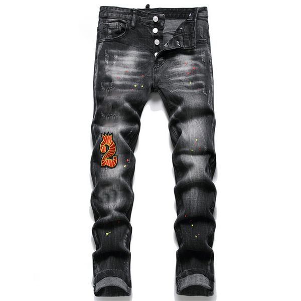 2022 fashion designer mens jeans simple summer lightweight denim pants large size famous casual solid classic straight jean for male, Blue
2022 fashion designer mens jeans simple summer lightweight denim pants large size famous casual solid classic straight jean for male, Blue