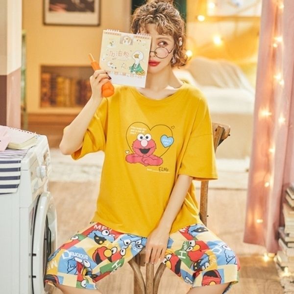 boys pajama set summer harajuku printed kawaii sesame street printed cartoon pyjamas cotton homewear fashion clothes y200425, Black;red
boys pajama set summer harajuku printed kawaii sesame street printed cartoon pyjamas cotton homewear fashion clothes y200425, Black;red