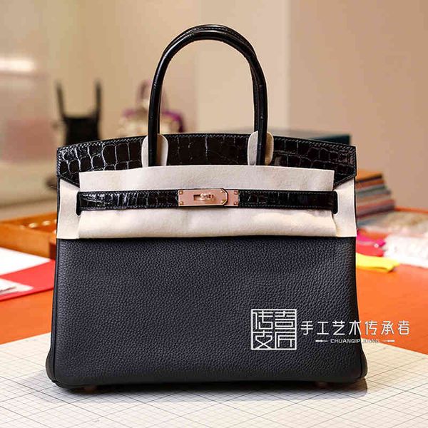 high version birkins bags women's touch togo spell crocodile leather bk30cm rose gold buckle leather handbag
high version birkins bags women's touch togo spell crocodile leather bk30cm rose gold buckle leather handbag