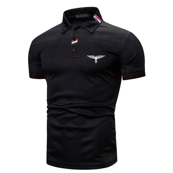 dingshite summer fashion short sleeve polo shirt men business shirt 220707, White;black
dingshite summer fashion short sleeve polo shirt men business shirt 220707, White;black