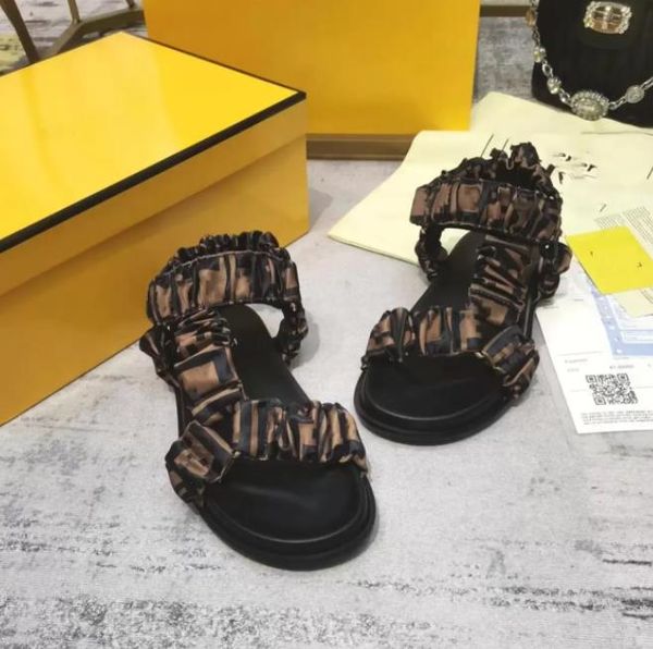 women brand sandals women's print brown satin sandals silk scarf fabric soft flat slippers beach shoes loafers, Black
women brand sandals women's print brown satin sandals silk scarf fabric soft flat slippers beach shoes loafers, Black