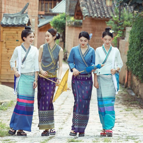 thai yunnan dai ethnic clothing zen tea casual costume modern fashionable travel holidays leisure suit skirt ladies, Red
thai yunnan dai ethnic clothing zen tea casual costume modern fashionable travel holidays leisure suit skirt ladies, Red