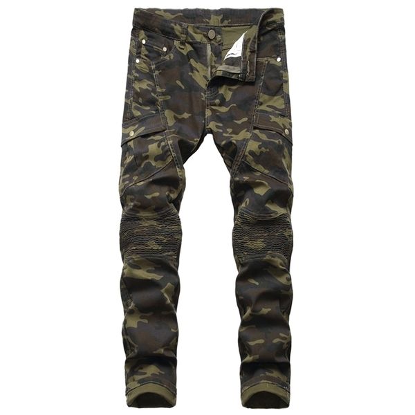 jeans men biker stretched camouflage jeans streetwear with pleated joggers slim jean men's scratched pants pantalones hombre 201128, Blue
jeans men biker stretched camouflage jeans streetwear with pleated joggers slim jean men's scratched pants pantalones hombre 201128, Blue