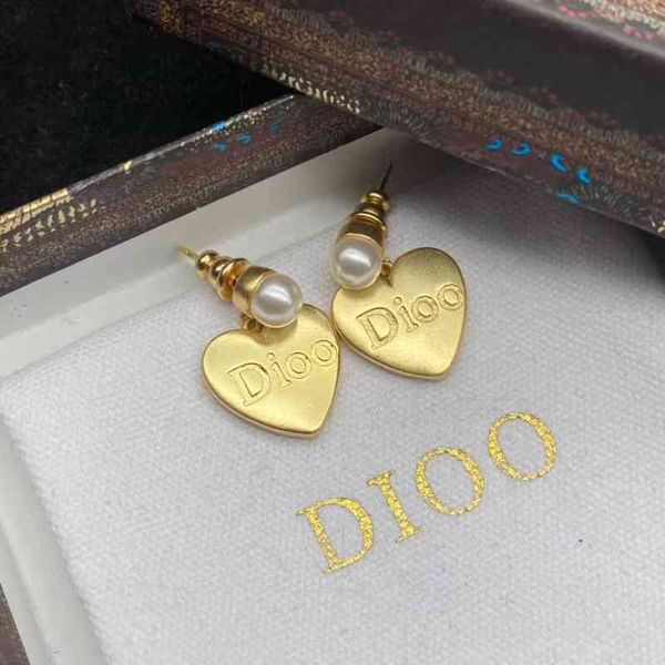 women's fashion personality trend new brand earrings wholesale family di love letter old punk simple female, Silver
women's fashion personality trend new brand earrings wholesale family di love letter old punk simple female, Silver