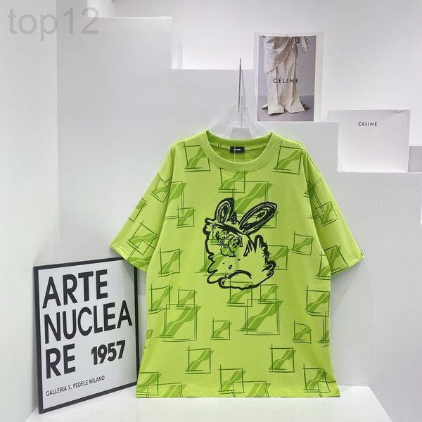 women's t-shirt designer chaopai 22 early spring new cute rabbit full print fashion personalized casual cotton short sleeve round neck, White
women's t-shirt designer chaopai 22 early spring new cute rabbit full print fashion personalized casual cotton short sleeve round neck, White