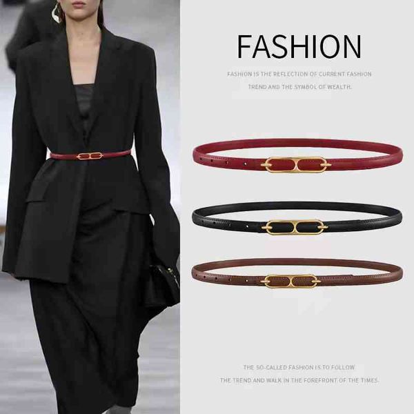 belts net red cowhide girls' thin belt fashion versatile suit coat waist x2cm, Black;brown
belts net red cowhide girls' thin belt fashion versatile suit coat waist x2cm, Black;brown
