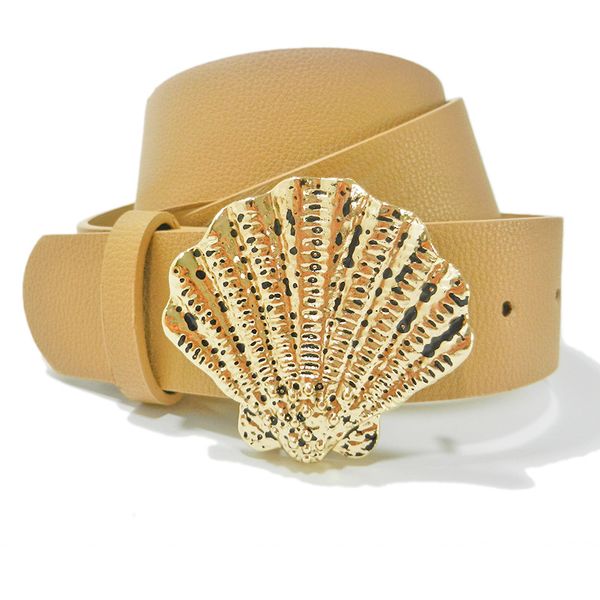 belts for women designer european and american new imitation leather pin buckle ladies belt fashion all-match large shell head decorative be, Black;brown
belts for women designer european and american new imitation leather pin buckle ladies belt fashion all-match large shell head decorative be, Black;brown