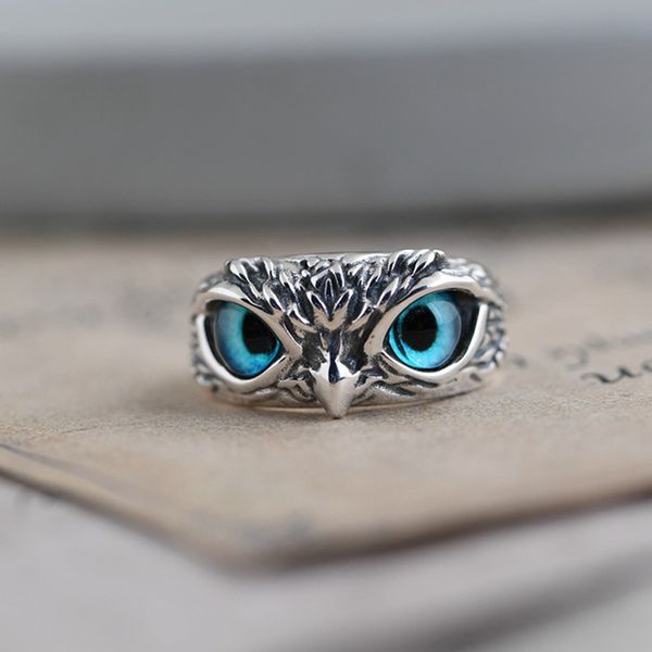 charm vintage cute men and women simple design owl ring silver color engagement wedding rings jewelry gifts 220719
charm vintage cute men and women simple design owl ring silver color engagement wedding rings jewelry gifts 220719