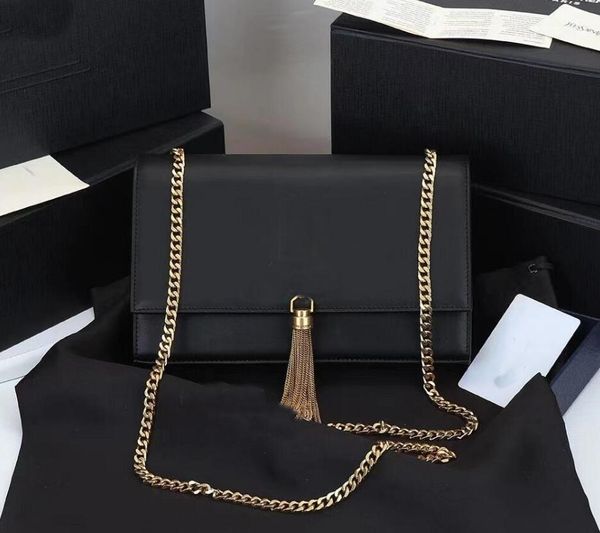 Designer Handbags Genuine Leather Tassel Bags Chain Purse Fashion Clutch Envelope Lady Shoulder Bag Cowhide Handbag Purses Messenger Women 1713, Khaki
Designer Handbags Genuine Leather Tassel Bags Chain Purse Fashion Clutch Envelope Lady Shoulder Bag Cowhide Handbag Purses Messenger Women 1713, Khaki