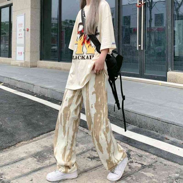 cgc vintage tie dye baggy jeans women high waist cargo pants straight oversize pants aesthetic woman streetwear wide leg trouser t220728, Blue
cgc vintage tie dye baggy jeans women high waist cargo pants straight oversize pants aesthetic woman streetwear wide leg trouser t220728, Blue