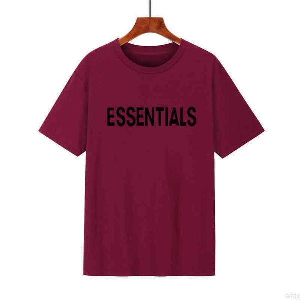 men's designer t shirt essentials men's and women's casual sports short sleeve t-shirt loose european straight, White;black
men's designer t shirt essentials men's and women's casual sports short sleeve t-shirt loose european straight, White;black