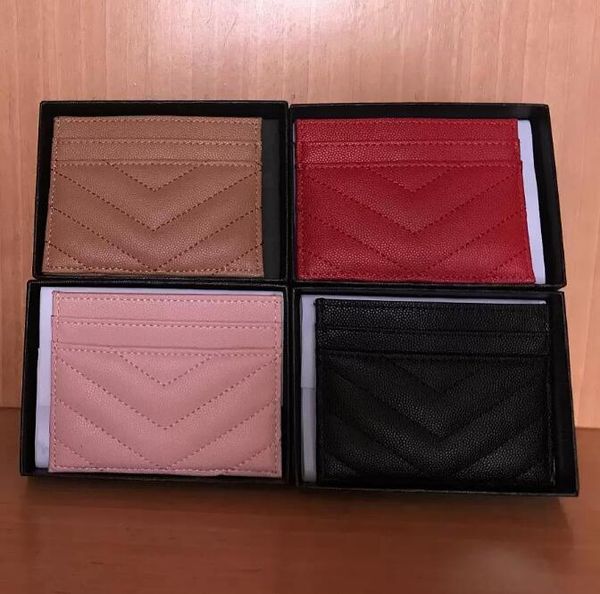 wholesale fashion caviar women credit card holders genuine leather men mini wallet designer pure color black card holders, Brown;gray
wholesale fashion caviar women credit card holders genuine leather men mini wallet designer pure color black card holders, Brown;gray