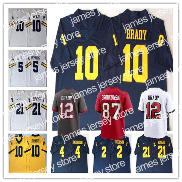 michigan wolverines tom brady jersey football rob gronkowski desmond howard charles woodson shea patterson jim harbaugh stitched shirt, Black
michigan wolverines tom brady jersey football rob gronkowski desmond howard charles woodson shea patterson jim harbaugh stitched shirt, Black
