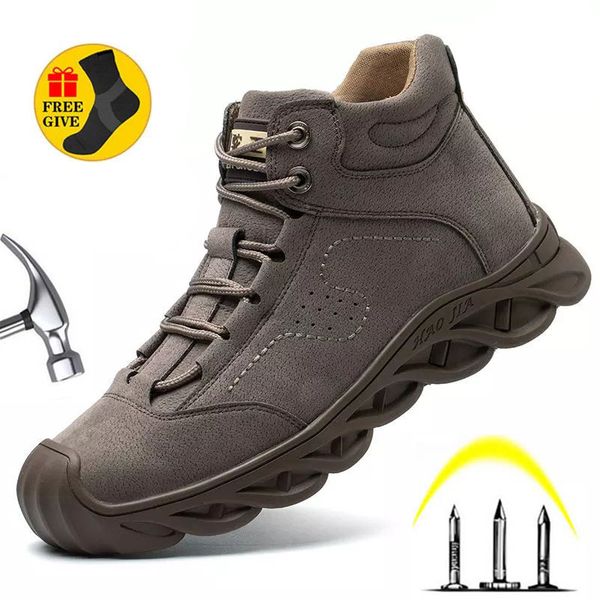 european steel toe safety anti-puncture work shoes work leather shoes not afraid of sparks safety shoes waterproof, Black;brown
european steel toe safety anti-puncture work shoes work leather shoes not afraid of sparks safety shoes waterproof, Black;brown