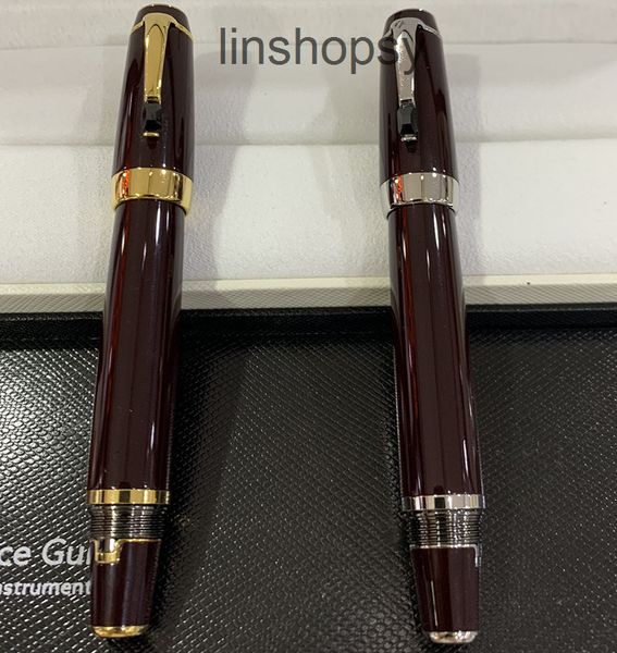yamalang classic luxury retractable pen bohemian series wine red mini supplementary ink bag roller ball-pens gold and silver clip writing
yamalang classic luxury retractable pen bohemian series wine red mini supplementary ink bag roller ball-pens gold and silver clip writing