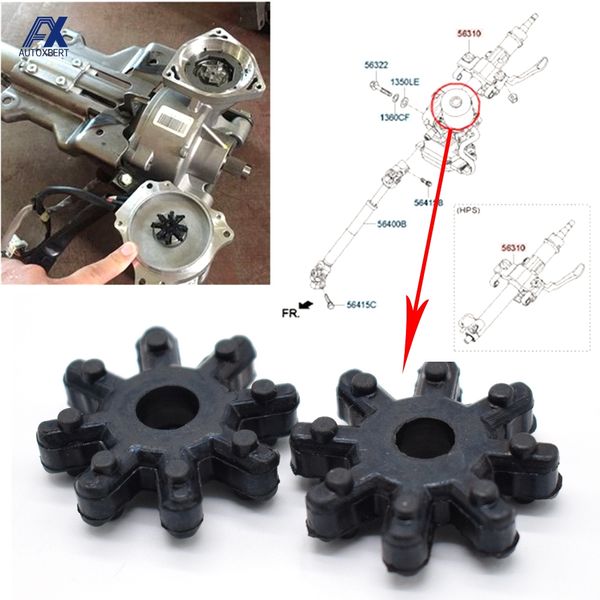 2pcs flexible steering column coupler coupling 563152k000fff for hyundai elantra azera for kia optima cadenza forte soul azera
2pcs flexible steering column coupler coupling 563152k000fff for hyundai elantra azera for kia optima cadenza forte soul azera