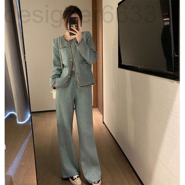 two piece dress designer 8634#chic early autumn celebrity xiaoxiangfeng wide leg pants two-piece suit women's wear ereu, White
two piece dress designer 8634#chic early autumn celebrity xiaoxiangfeng wide leg pants two-piece suit women's wear ereu, White