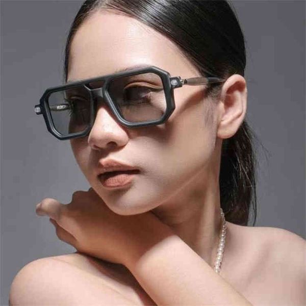 kuboraum jing boran star same net red square plate sunglass p8 fashion sunglass, White;black
kuboraum jing boran star same net red square plate sunglass p8 fashion sunglass, White;black