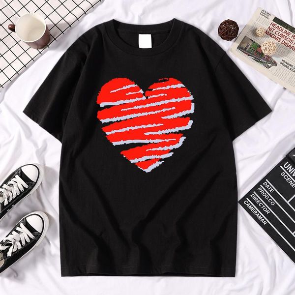 men's t-shirts funny heart printing tshirts for men hip hop oversized vintage short sleeved brand creative loose man, White;black
men's t-shirts funny heart printing tshirts for men hip hop oversized vintage short sleeved brand creative loose man, White;black