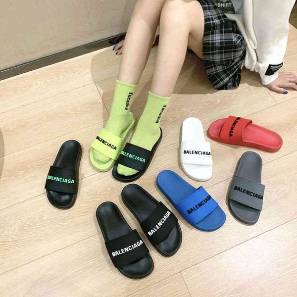 ballenciacas slipper b family tide brand flip flop fluorescent paris letter ins men and women wear fashionable beach slippers indoors and ou, Black
ballenciacas slipper b family tide brand flip flop fluorescent paris letter ins men and women wear fashionable beach slippers indoors and ou, Black