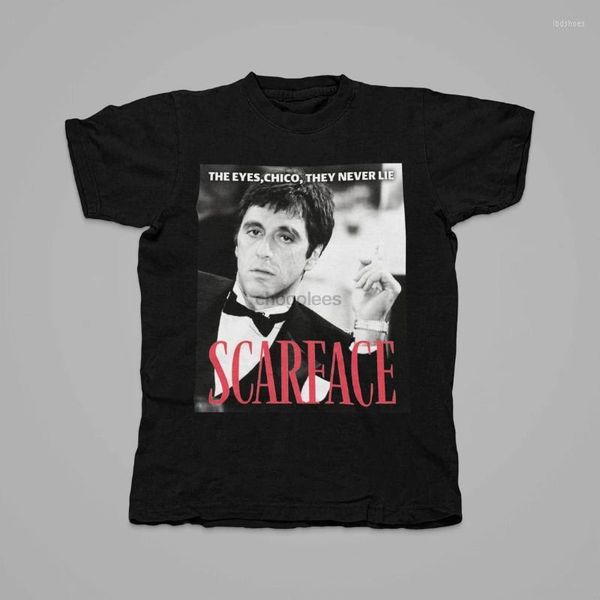 men's t shirts crew neck scarface tony montana quote vintage t-shirt birthday gift, White;black
men's t shirts crew neck scarface tony montana quote vintage t-shirt birthday gift, White;black