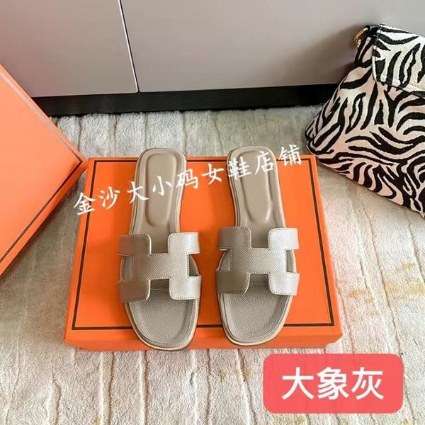 slides slippers lovers sandals designer family women's summer spring new versatile color matching leather one line wear flat, Black
slides slippers lovers sandals designer family women's summer spring new versatile color matching leather one line wear flat, Black