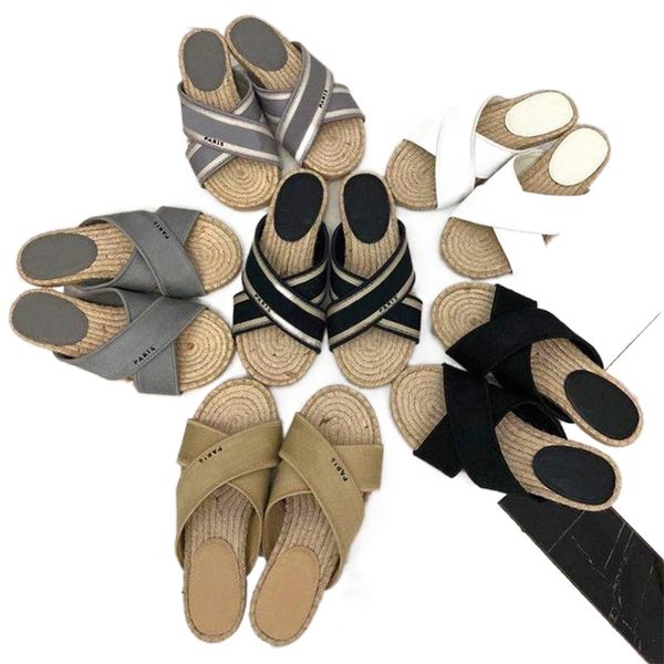 2022 fashion women sandal open-toe straw slippers girls flats flip flops alphabet fisherman shoes summer beach slides sandals, Black
2022 fashion women sandal open-toe straw slippers girls flats flip flops alphabet fisherman shoes summer beach slides sandals, Black