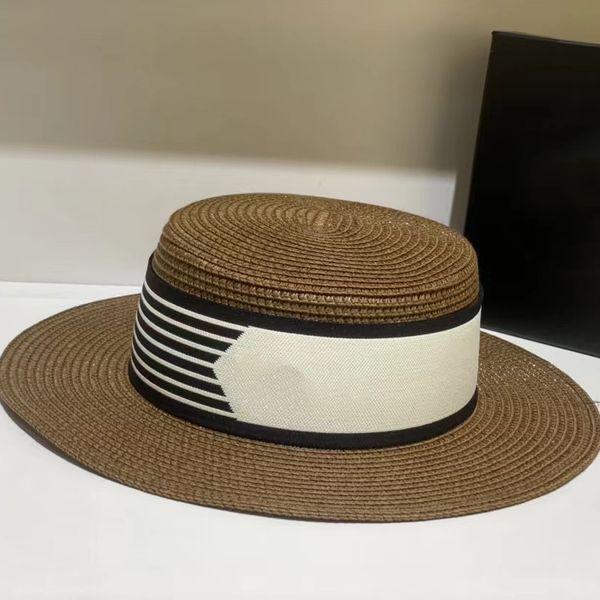 designer woman mans straw sun hats summer flat caps fashion fisherman cap wide brim hat casual beach with letters multiple colors quality, Blue;gray
designer woman mans straw sun hats summer flat caps fashion fisherman cap wide brim hat casual beach with letters multiple colors quality, Blue;gray