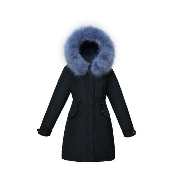 make winter down jacket female han edition long overtheknee loose bf show thin waist parker fur coat 201027, Black
make winter down jacket female han edition long overtheknee loose bf show thin waist parker fur coat 201027, Black
