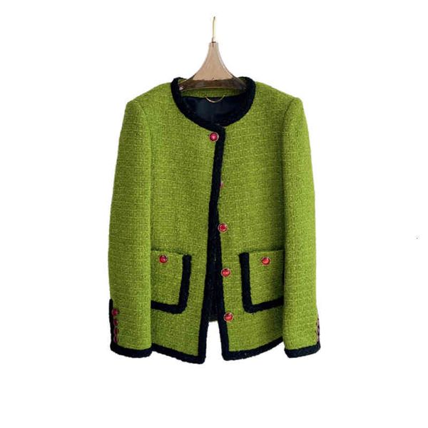 designer french style women's elegance jackets classic tweed jacket shorts set beautiful green buckle woolen custom coat woven tweed ,t, Black;brown
designer french style women's elegance jackets classic tweed jacket shorts set beautiful green buckle woolen custom coat woven tweed ,t, Black;brown