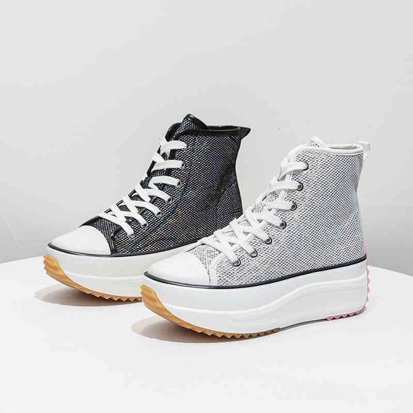 dress shoes autumn and winter color blocking high canvas shoes thick bottom female luminous personality slim student casual pi7j, Black
dress shoes autumn and winter color blocking high canvas shoes thick bottom female luminous personality slim student casual pi7j, Black
