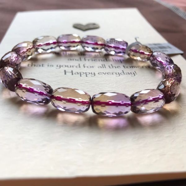 natural ametrine quartz faceted clear barrel beads bracelet 8.7mm gemstone purple yellow ametrine women men jewelry aaaaa, Silver
natural ametrine quartz faceted clear barrel beads bracelet 8.7mm gemstone purple yellow ametrine women men jewelry aaaaa, Silver