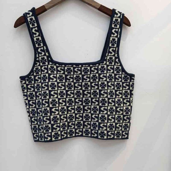 style s home early four leaf square knitted vest skirt fashion suit trendy women's clothing wholesale, White
style s home early four leaf square knitted vest skirt fashion suit trendy women's clothing wholesale, White