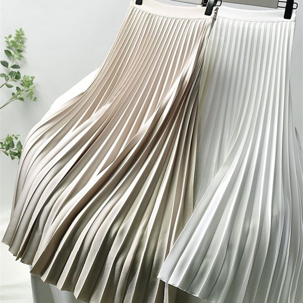brand designer women spring autumn elegant chic solid pleated skirt high waist luxury fashion with elastic female c-035 220512, Black
brand designer women spring autumn elegant chic solid pleated skirt high waist luxury fashion with elastic female c-035 220512, Black